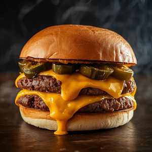 Smoked Chilli Cheeseburger