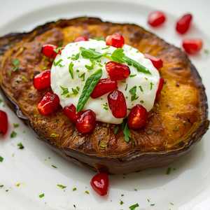 BAKED SPICED AUBERGINE