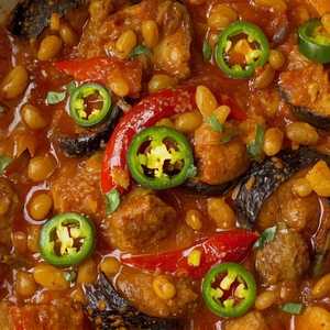Spicy Daal Aubergine Special