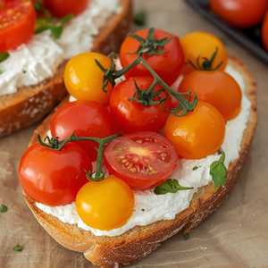 Isle of Wight Tomato Bruschetta