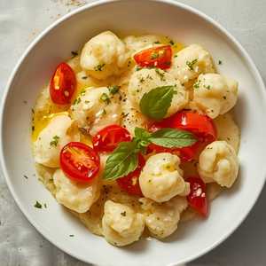 Gnocchi with Roasted Cauliflower Purée (Large)
