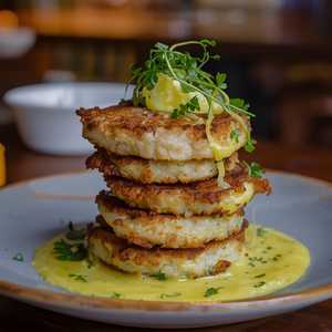SALT COD FRITTERS