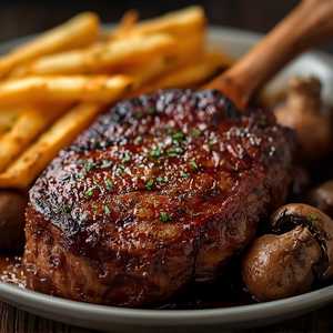10OZ RIB STEAK ON THE BONE