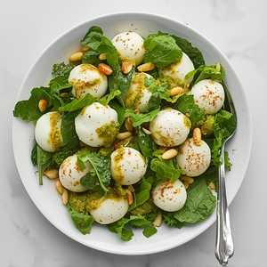 Buffalo Mozzarella & Kale Salad