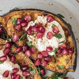 BAKED SPICED AUBERGINE