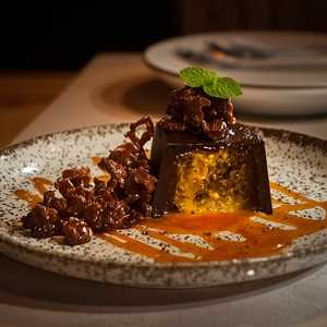 Sweet Potato Based Chocolate Fondant
