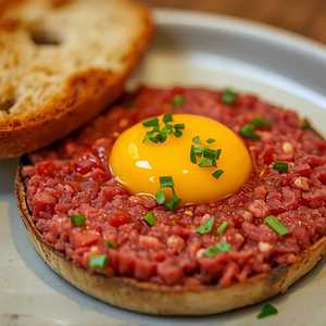 AGED SCOTTISH BEEF TARTARE
