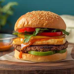 Halloumi Burger