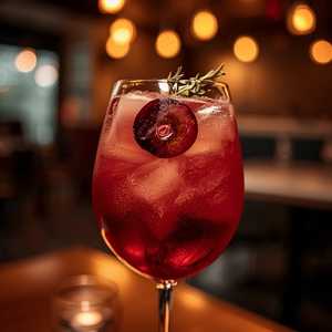PLUM AND THYME SPRITZ