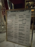 Dans le Noir ? London Restaurant Menu Photo 4