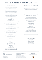 Brother Marcus Angel Menu Photo 5