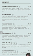 Bill's Victoria Restaurant Menu Photo 4
