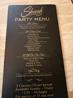 Sheesh Mayfair Menu Photo 1