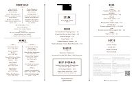 Flat Iron Kings Cross Menu Photo 1